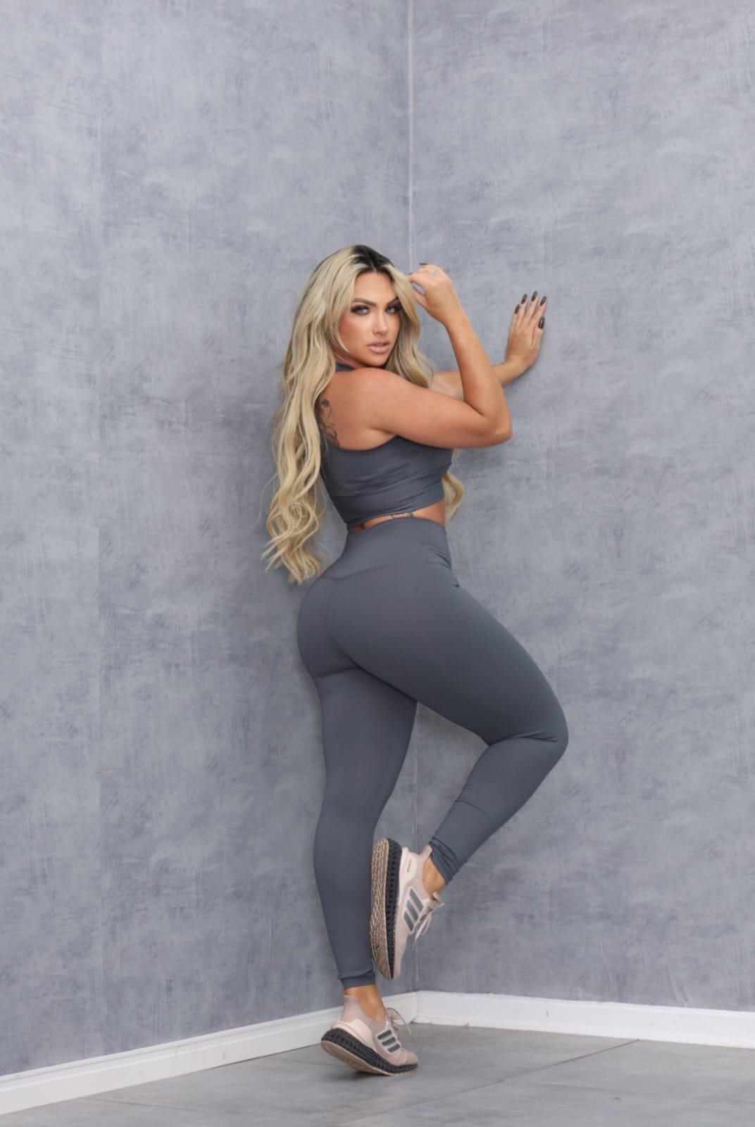 Conjunto Fitness em Poliamida Premium